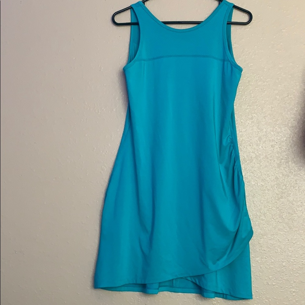 Skirt sports teal dress